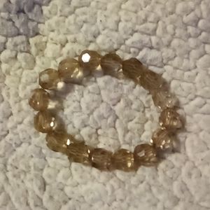 Hand crafted beaded bracelet